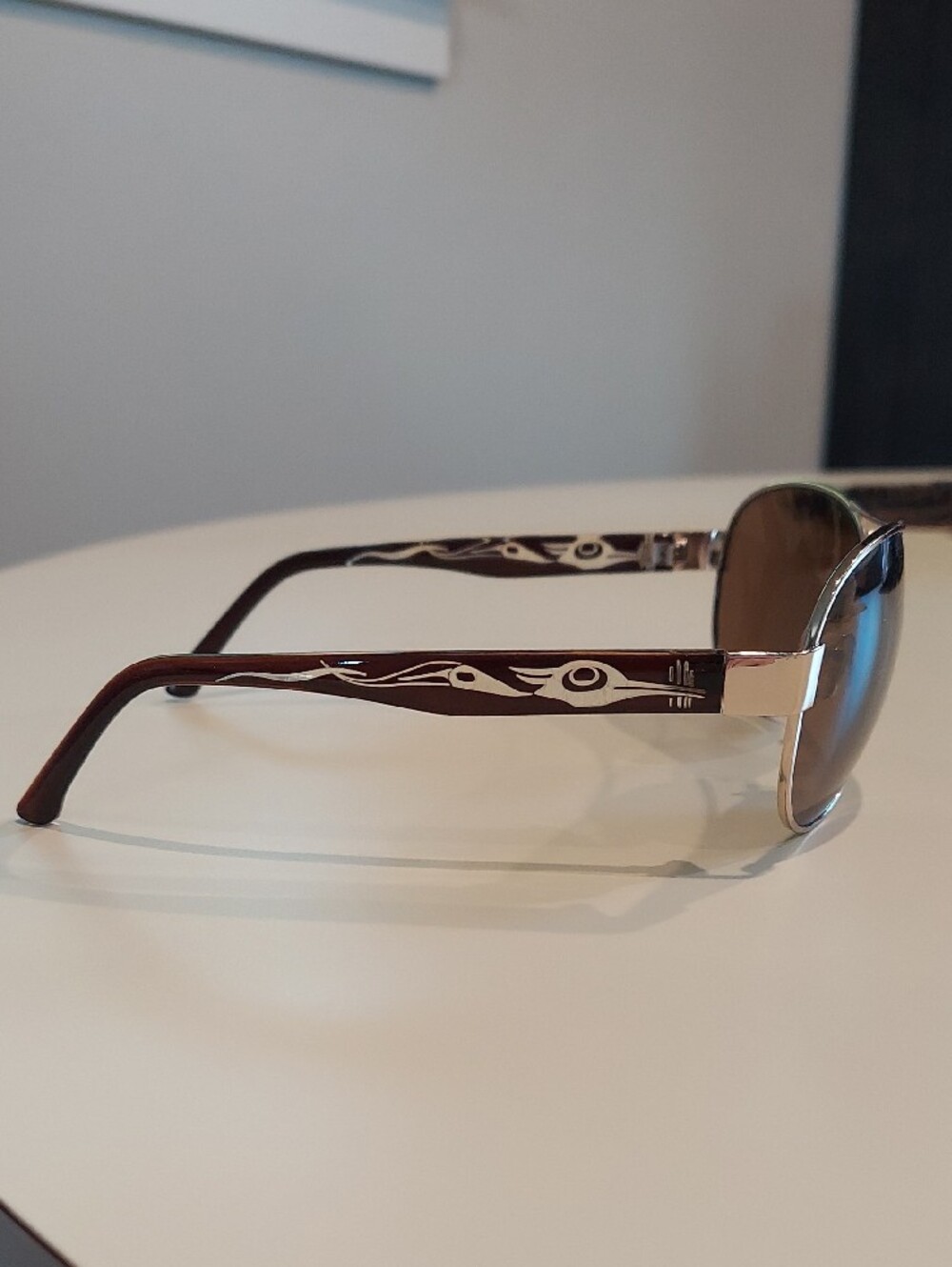 AYA Cameron Sunglasses Heron Design by Corrine Hunt - Picture 3 of 7